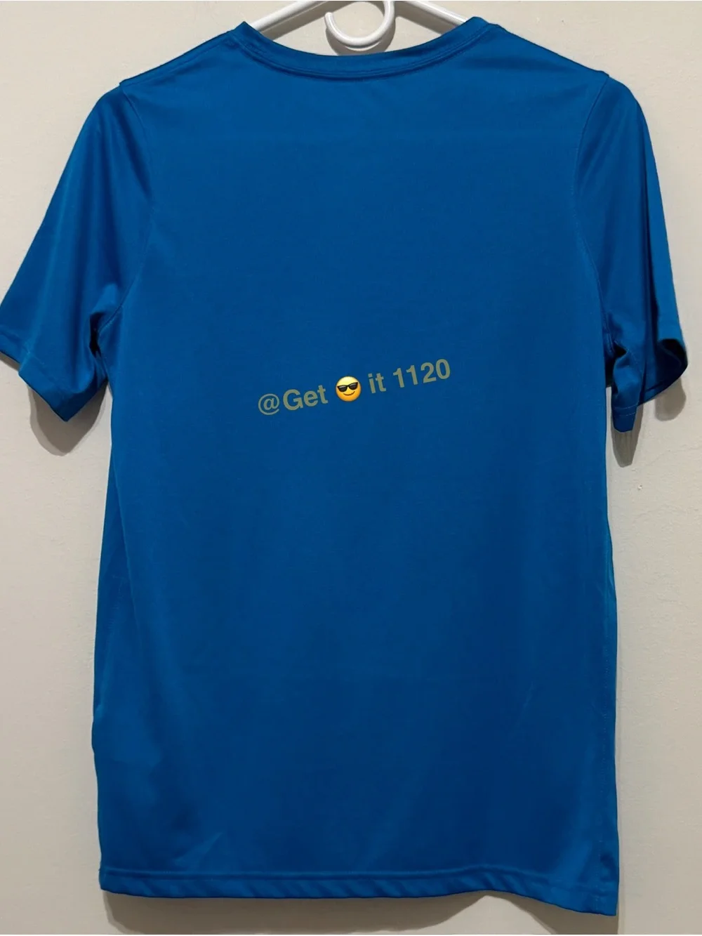 Nike Dri-FIT Big Kids' (Boys) Training T- Shirt DJ6635-411 Imperial Blue Size XL